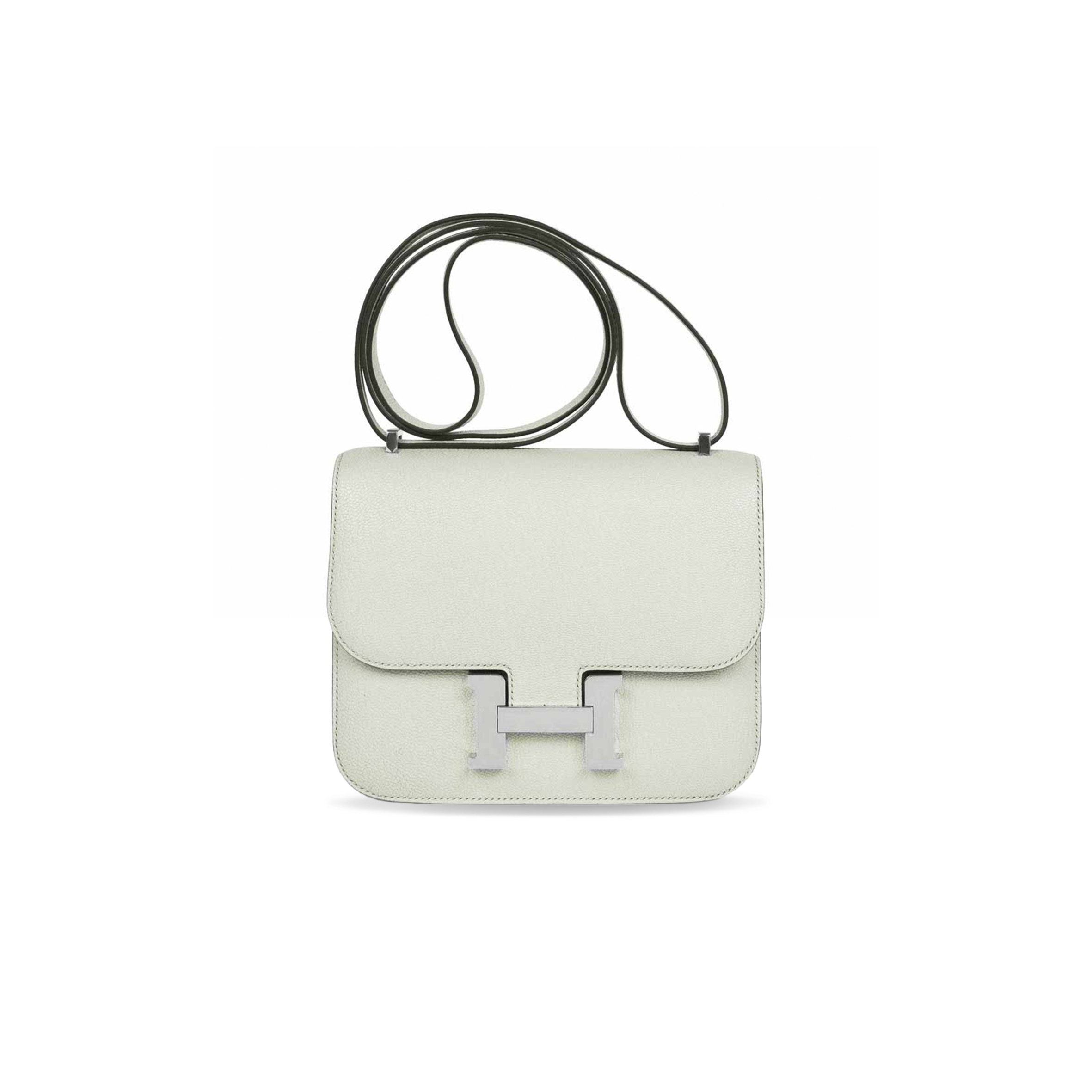 HERMES MASTER CONSTANCE 18 CHEVRE H022695CK80 (18*15*4cm)